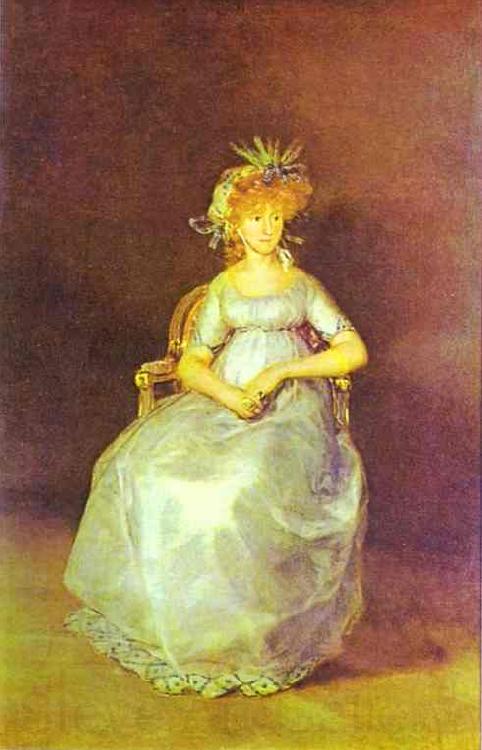 Francisco Jose de Goya Portrait of the Chinchon Spain oil painting art